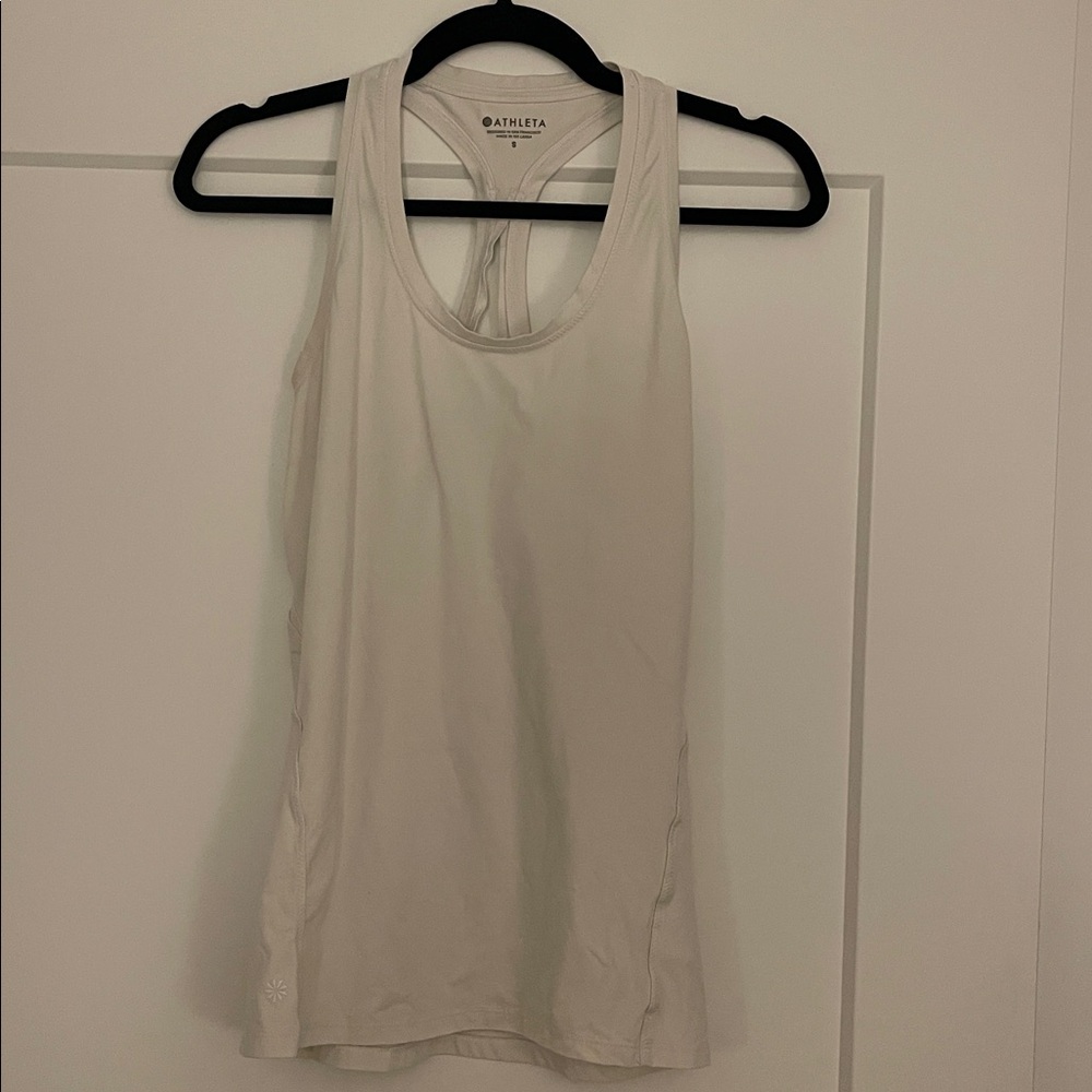 Athleta White Tank Top